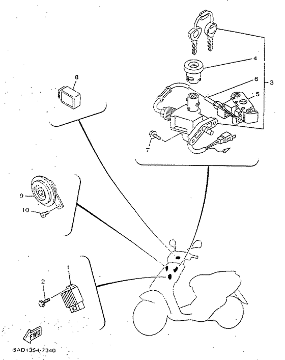 YN50R Электрика 1