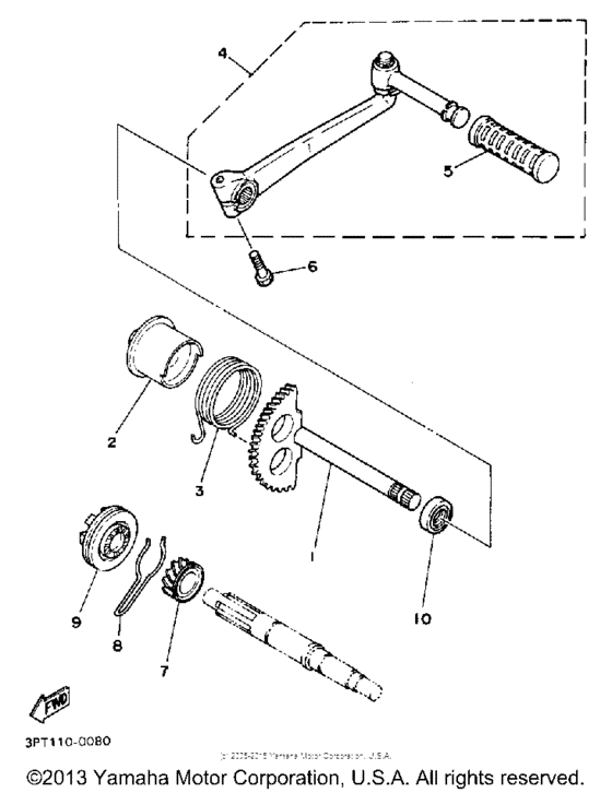 PW50A Стартер