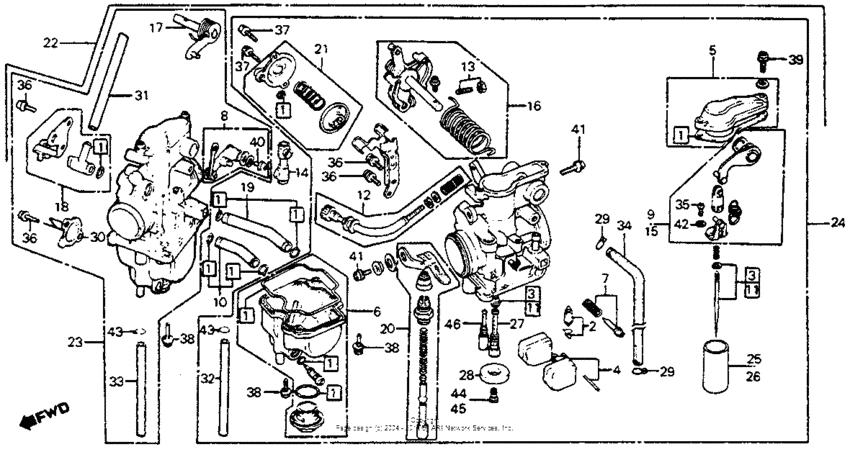 Carburetor 83-84