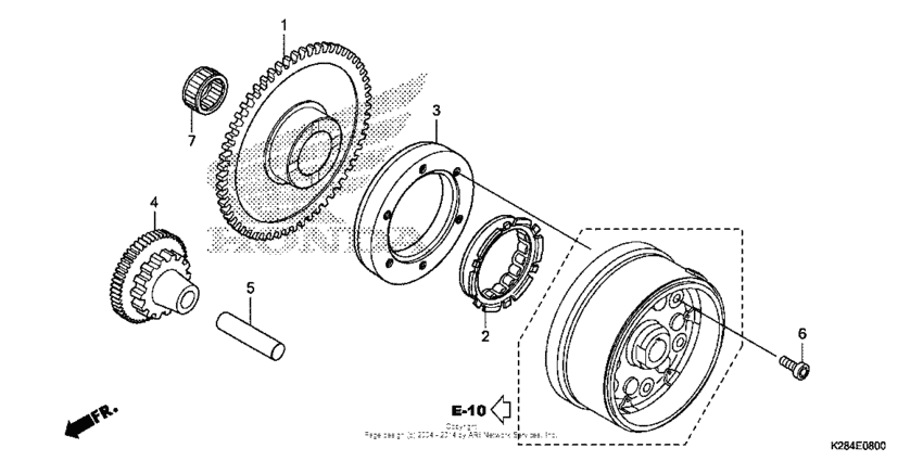 Муфта стартера
