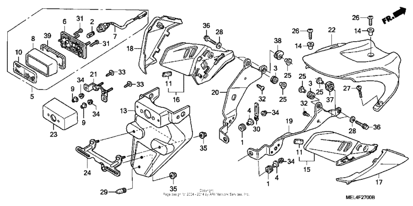 Rear fender (1)