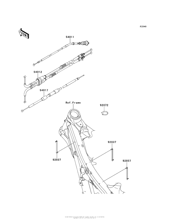  Тросы управления
