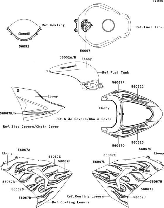 ZX1000 Decals(ebony)(d7fa)