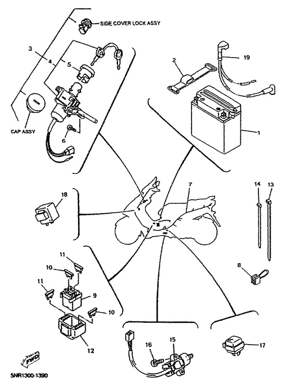 YP150D Elektr. ausrustung 2