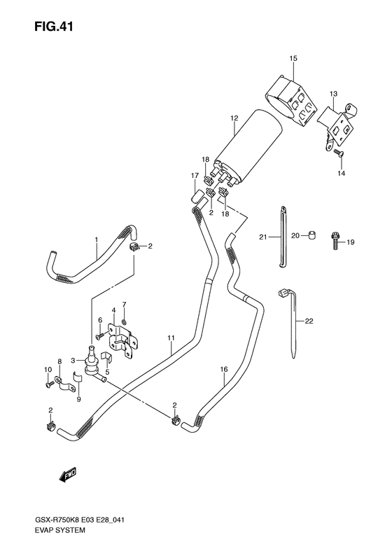 Evap system