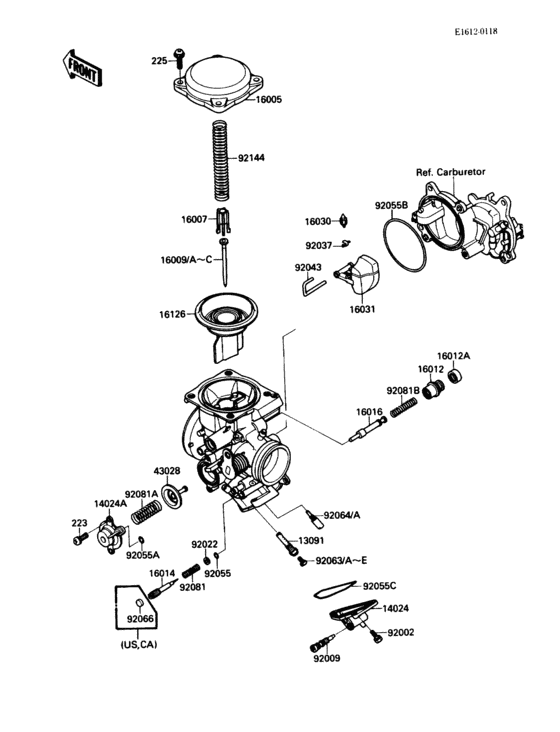 Carburetor parts(1/2)