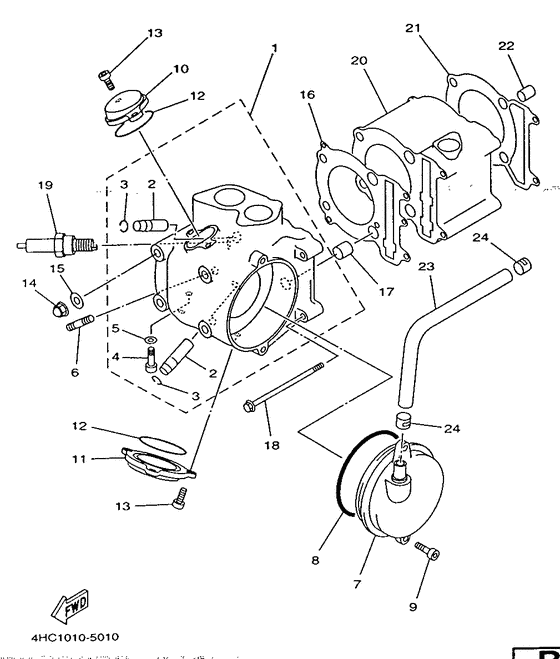 YP250D Цилиндры