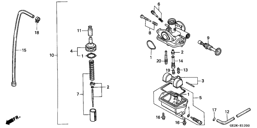 Carburetor assy