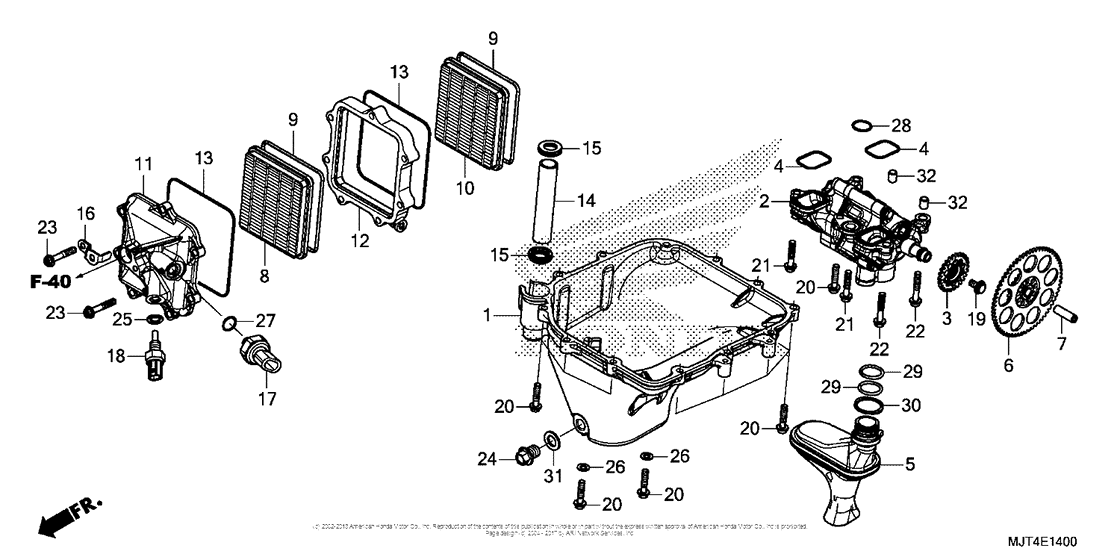 Oil Pan + Oil Pump