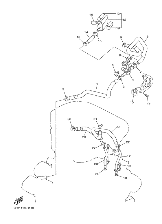 VMX17 Система забора воздуха