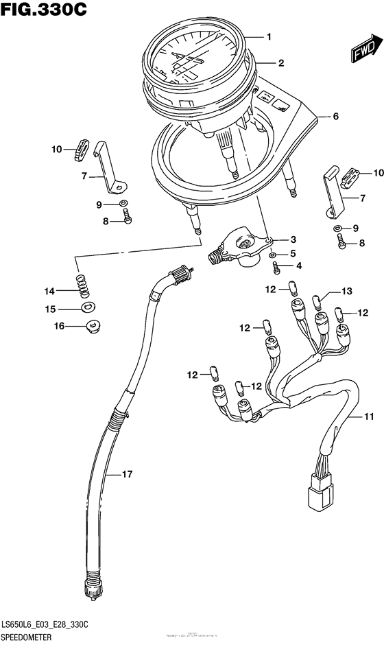 Speedometer (Ls650L6 E33)