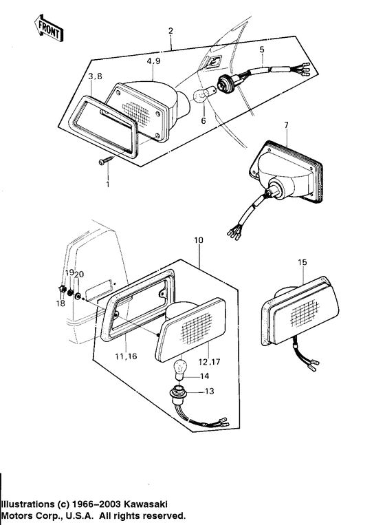  Поворотники
