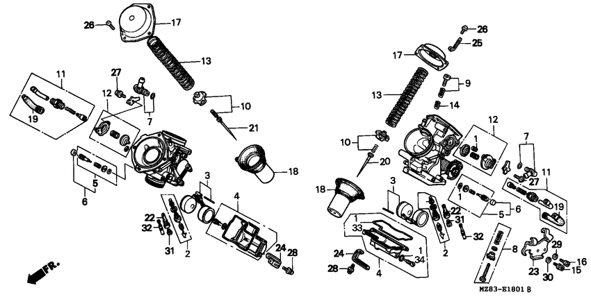 Carburetor assy