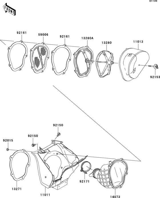  Воздушный фильтр