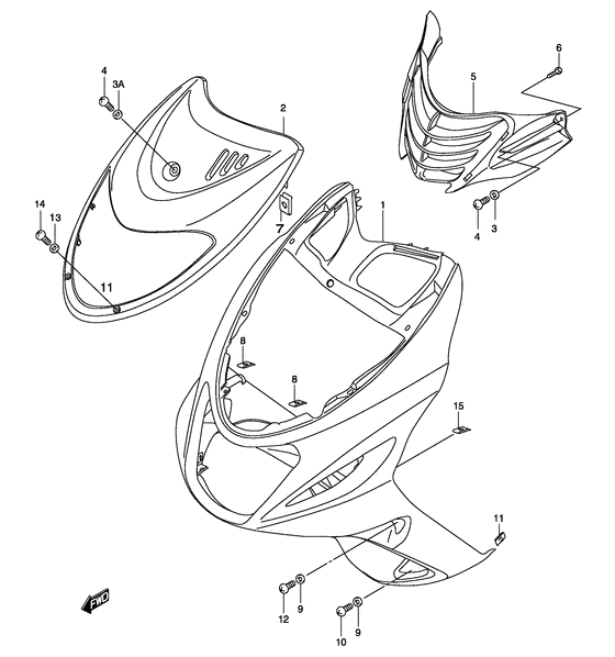 Front leg shield