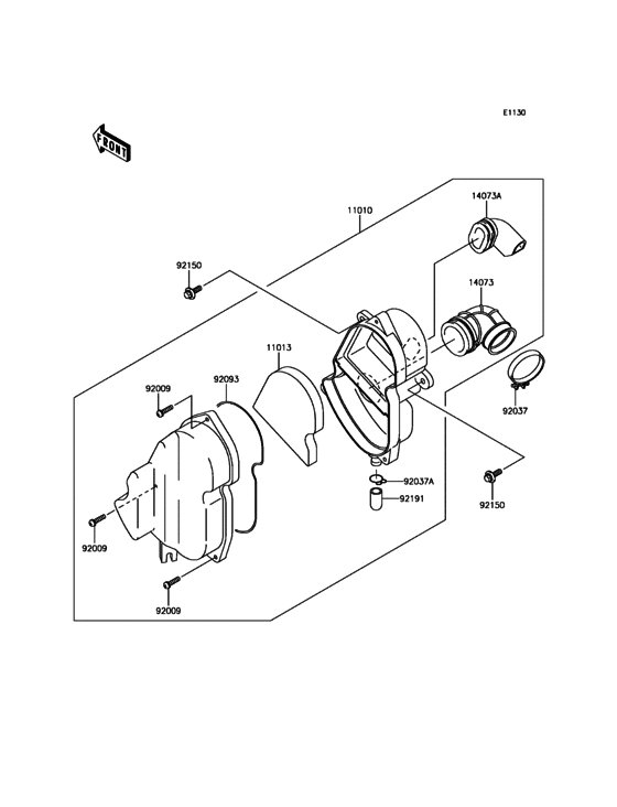  Воздушный фильтр