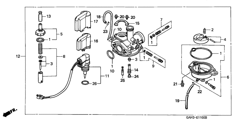 Carburetor assy