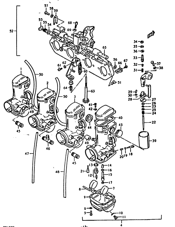 Carburetor assy