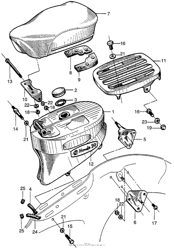 Fuel tank + carrier