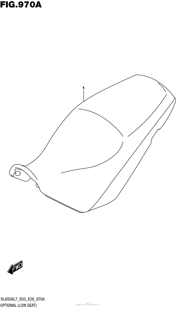DL650X (ABS) Optional (Low Seat)
