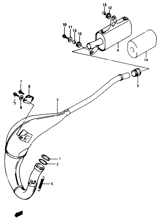 Muffler comp