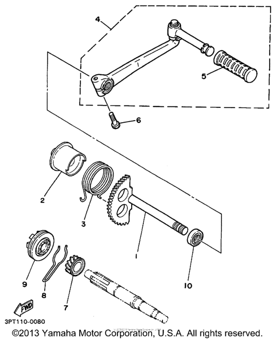 PW50L1 Стартер