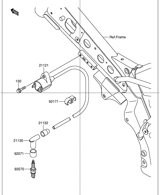 DR-Z110 Система зажигания