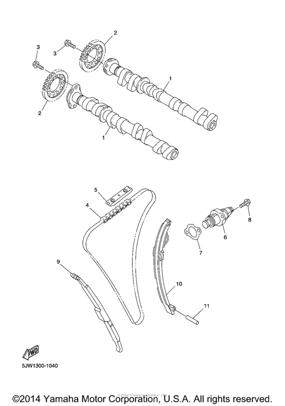 FJR13AEYCG Цепь механизма газораспределения