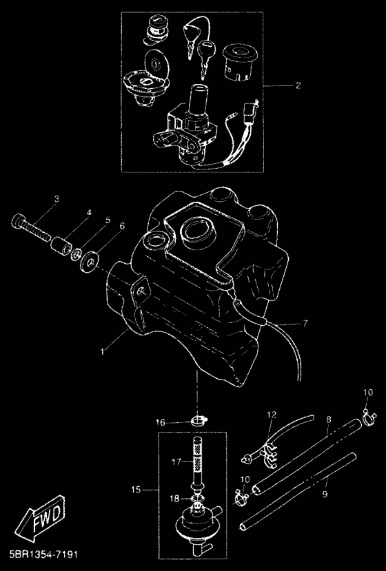YQ50L Tank fuel