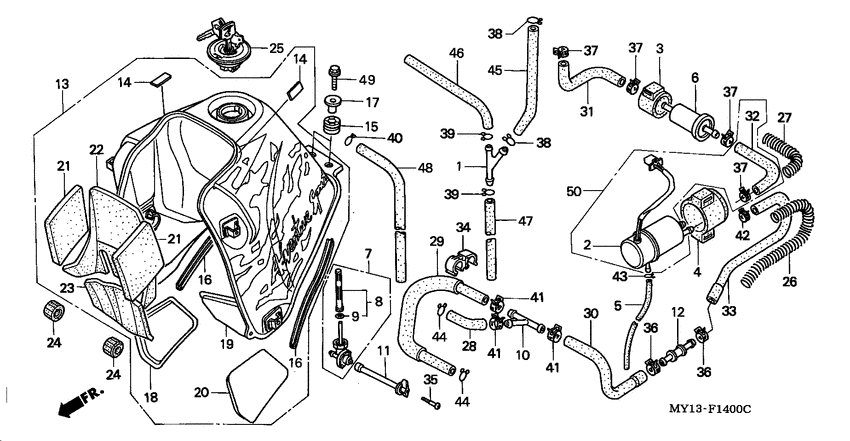Fuel tank/fuel pump