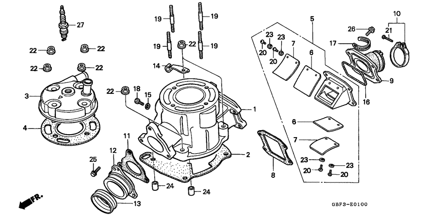 Cylinder/cylinder head