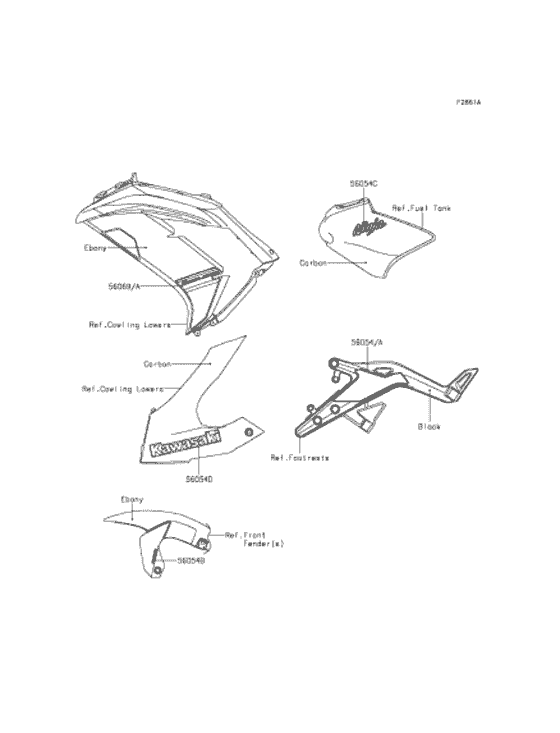 EX400 デカール(エボニー)(FEFB)