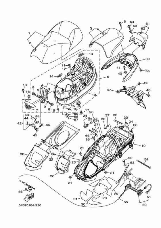 Seat band assy