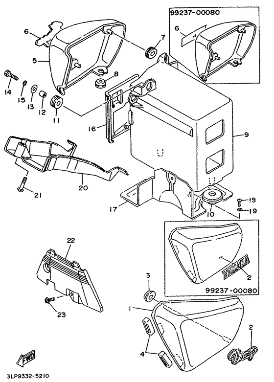 Side cover / oil tank