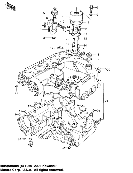 Crankcase/breather cover