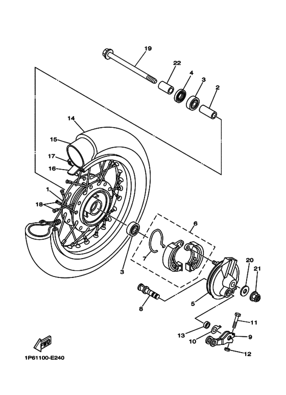 Transom + tube