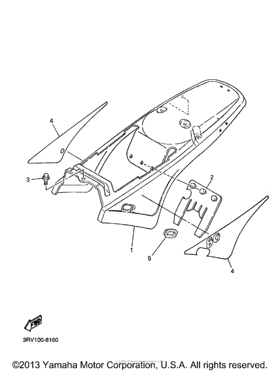 PW80K1 Боковые обтекатели