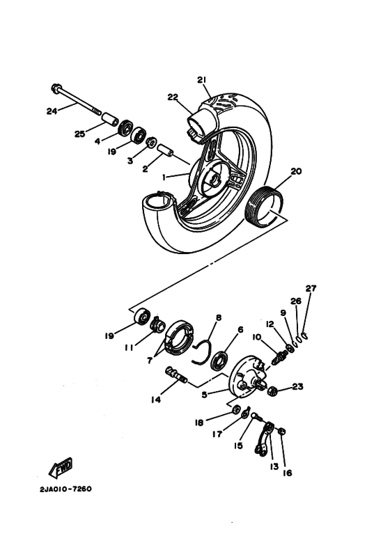 Transom + tube