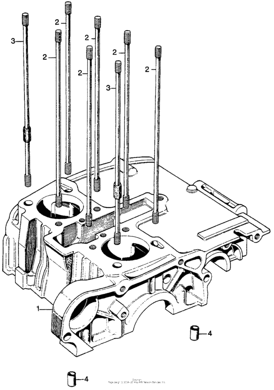 Upper crankcase