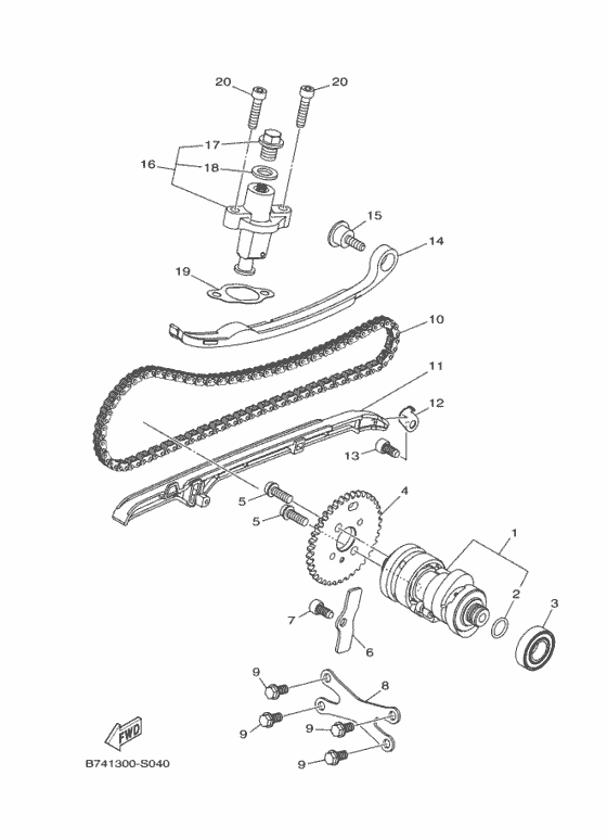 Camshaft & chain