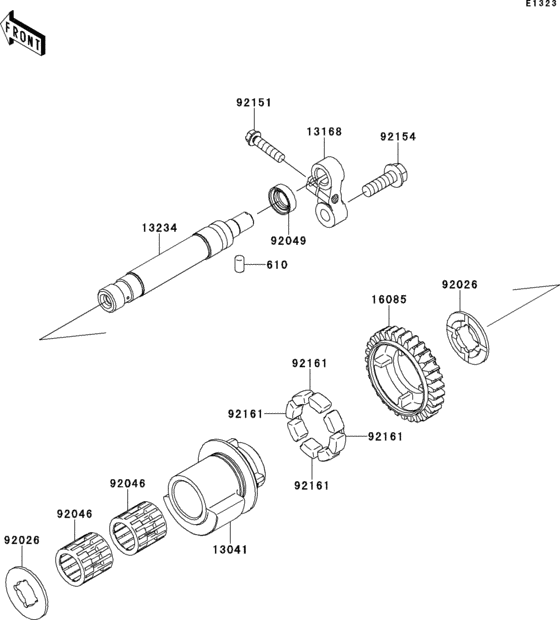 ZR1000 Валансирный вал
