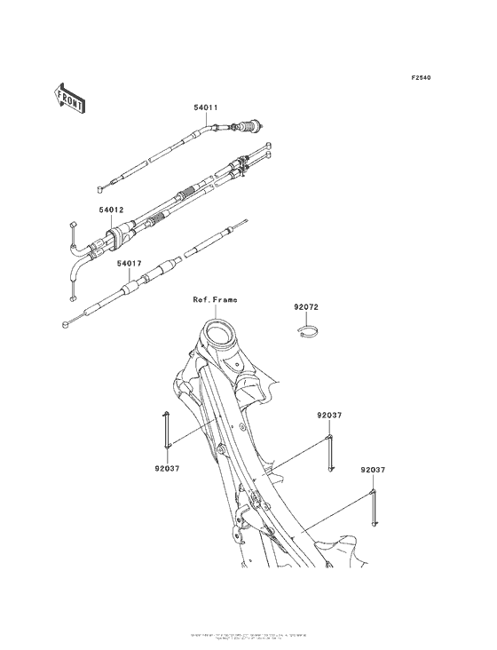  Тросы управления