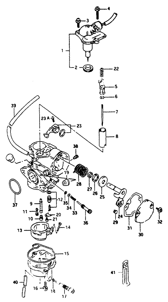 Carburetor assy