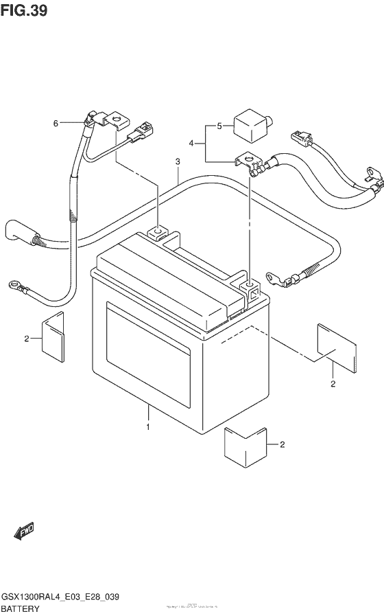 Battery (Gsx1300Ral4 E33)