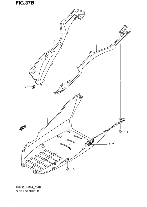 Side leg shield