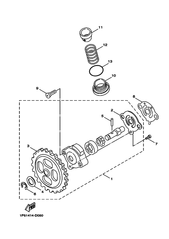 YW125Y Маслонасос