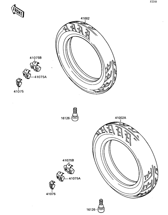 ZX750 Покрышки