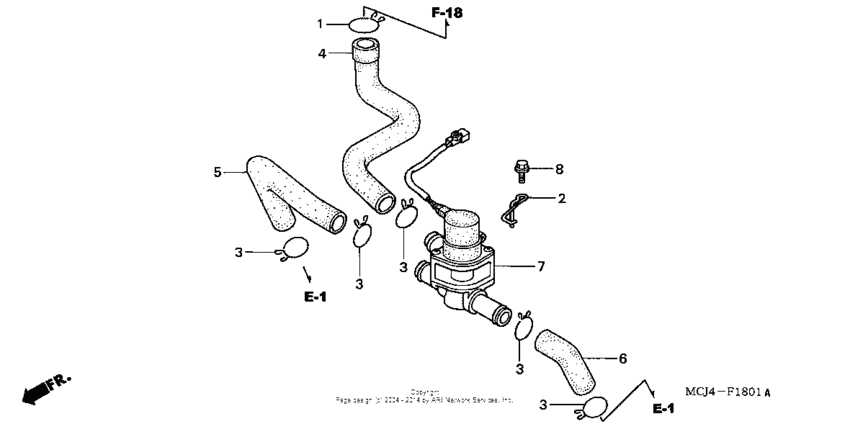 CBR900RR Воздушный регулирующий клапан