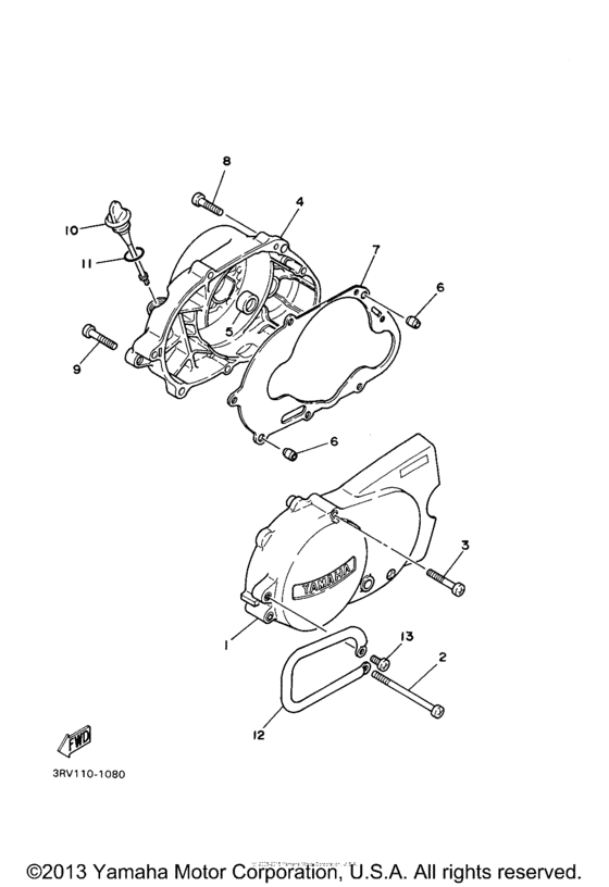 PW80M1 Боковые крышки
