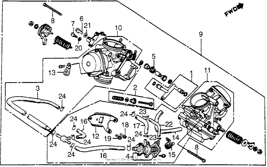 Carburetor assy. 85